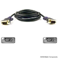 Belkin Gold Series VGA Monitor Signal Replacement Cable 7.5m (F2N028B7.5M-GLD)
